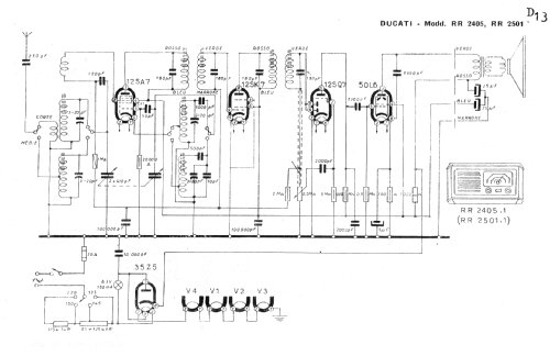 RR2405.1; Ducati, SSR Società (ID = 165638) Radio