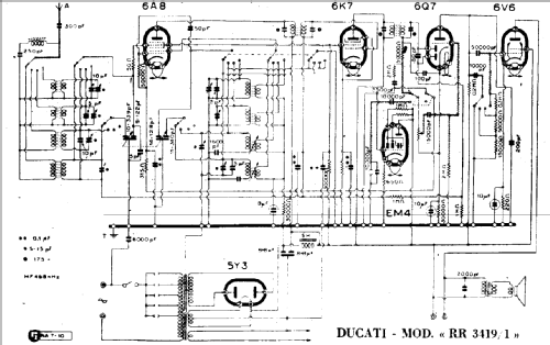 RR3419/1; Ducati, SSR Società (ID = 287641) Radio