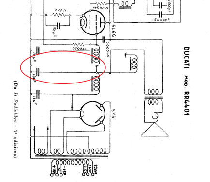 RR4401; Ducati, SSR Società (ID = 2549472) Radio