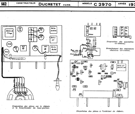 C2970; Ducretet -Thomson; (ID = 222154) Radio