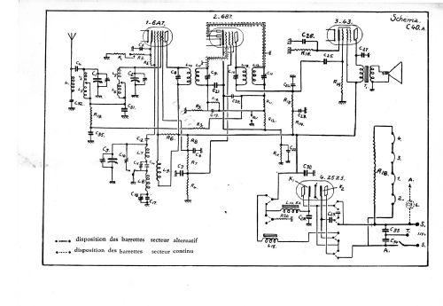 C40 ; Ducretet -Thomson; (ID = 2599097) Radio