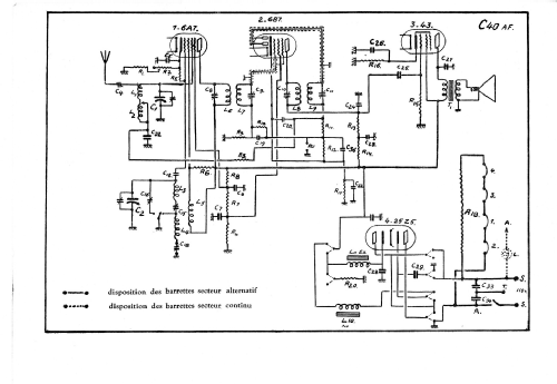 C40AF; Ducretet -Thomson; (ID = 2599101) Radio