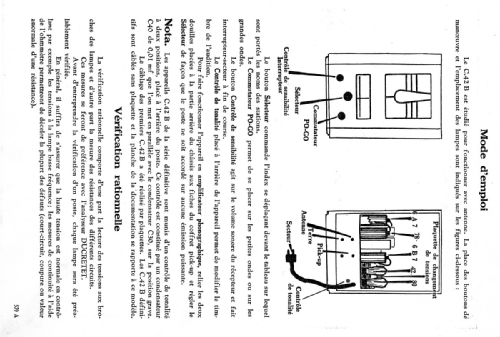 C42B; Ducretet -Thomson; (ID = 2601021) Radio