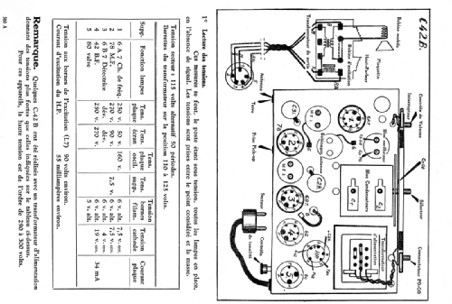 C42B; Ducretet -Thomson; (ID = 2601022) Radio