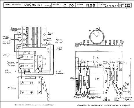 C70; Ducretet -Thomson; (ID = 108564) Radio
