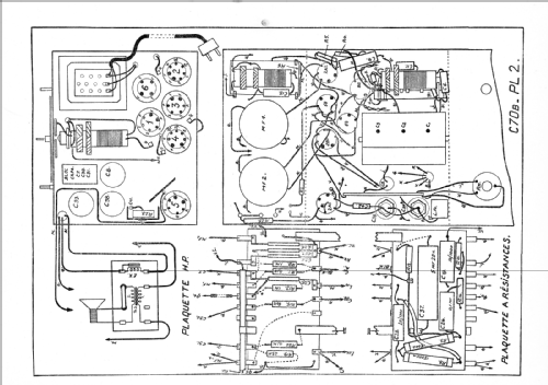 C70B; Ducretet -Thomson; (ID = 2597723) Radio