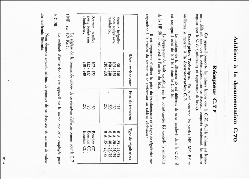 C7P; Ducretet -Thomson; (ID = 2598746) Radio