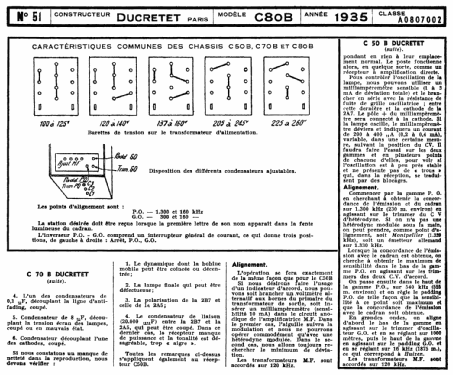C70B; Ducretet -Thomson; (ID = 1558621) Radio