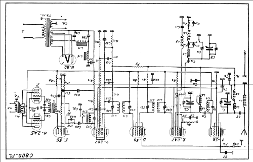 C80B; Ducretet -Thomson; (ID = 2597737) Radio