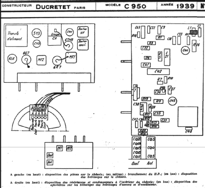 C 950; Ducretet -Thomson; (ID = 222174) Radio