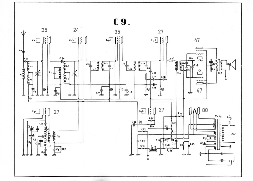 C9; Ducretet -Thomson; (ID = 2601134) Radio