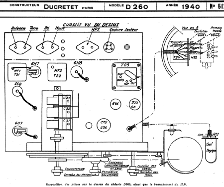 D260; Ducretet -Thomson; (ID = 220397) Radio