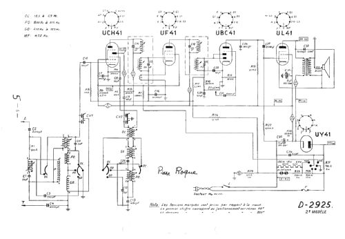 D2925; Ducretet -Thomson; (ID = 2604064) Radio