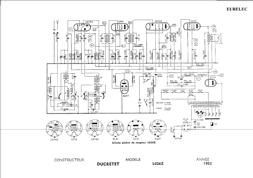 L026Z; Ducretet -Thomson; (ID = 211891) Radio