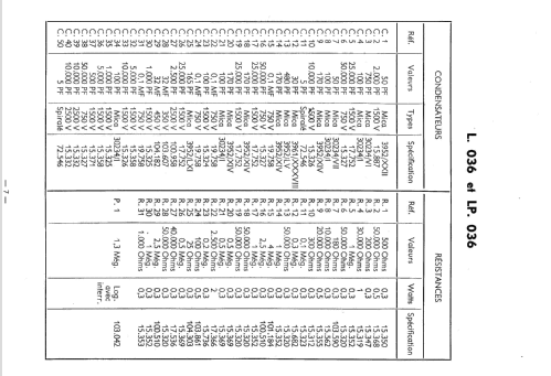 L036; Ducretet -Thomson; (ID = 1857944) Radio