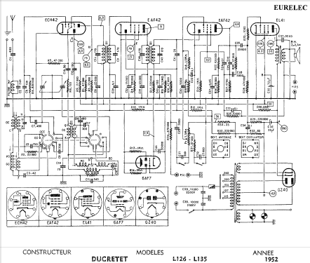 L135; Ducretet -Thomson; (ID = 211333) Radio