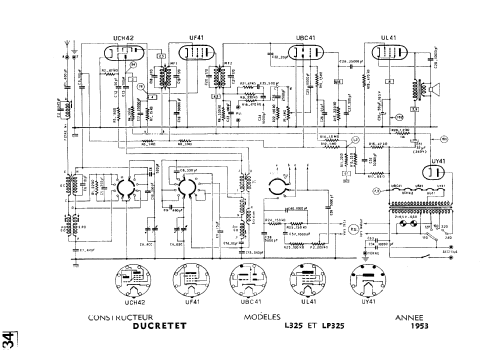 L325; Ducretet -Thomson; (ID = 356318) Radio