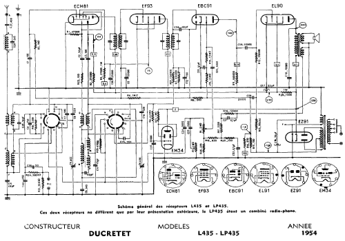 L435; Ducretet -Thomson; (ID = 356333) Radio