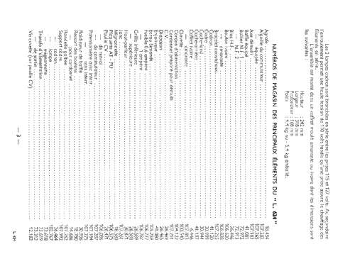 L624; Ducretet -Thomson; (ID = 1769722) Radio