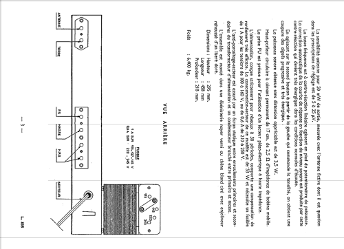 L835; Ducretet -Thomson; (ID = 1344890) Radio
