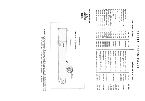 RT245; Ducretet -Thomson; (ID = 1777177) Radio