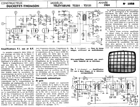 T5231; Ducretet -Thomson; (ID = 288265) Televisión