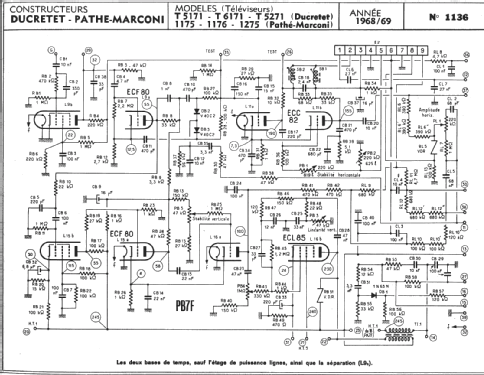 T6171; Ducretet -Thomson; (ID = 292050) Televisore