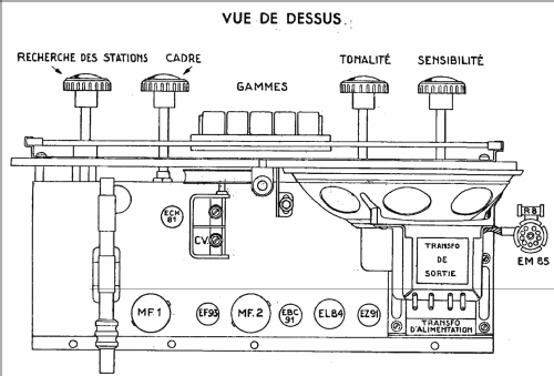 Voix du monde 580F; Ducretet -Thomson; (ID = 1616204) Radio