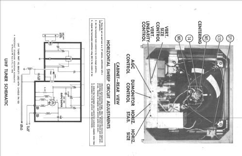 Carol Ch= RA-350; DuMont Labs, Allen B (ID = 2130231) Television