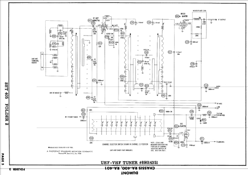 Beaumont '21' Ch= RA-400; DuMont Labs, Allen B (ID = 942126) Television