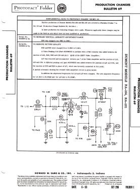 Beverly, Millford, Ridgewood, Shelburne, Wakefield RA-165; DuMont Labs, Allen B (ID = 3170437) Télévision