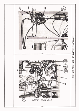 Beverly, Millford, Ridgewood, Shelburne, Wakefield RA-165; DuMont Labs, Allen B (ID = 3170439) Télévision