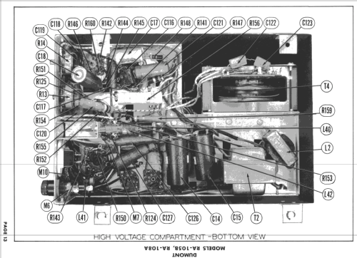 Bradford RA-108A; DuMont Labs, Allen B (ID = 730423) Television