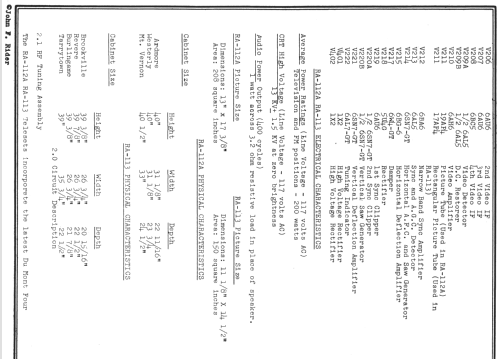 Brookville RA-113-B1; DuMont Labs, Allen B (ID = 739461) TV Radio