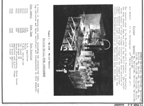 Burlingame RA-113-B5; DuMont Labs, Allen B (ID = 739666) TV Radio