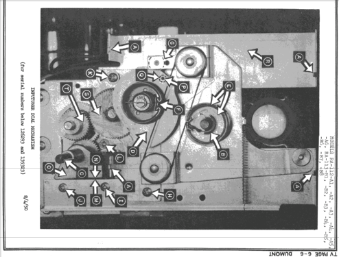 Burlingame RA-113-B5; DuMont Labs, Allen B (ID = 739674) TV Radio