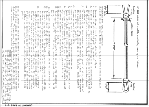 Burlingame RA-113-B5; DuMont Labs, Allen B (ID = 739676) TV Radio