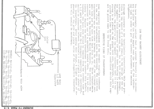 Burlingame RA-113-B5; DuMont Labs, Allen B (ID = 739680) TV Radio