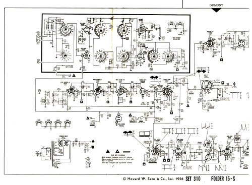 Cambridge Ch= RA-356; DuMont Labs, Allen B (ID = 2774690) Televisore