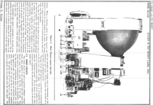 Clifton RA-102-B1; DuMont Labs, Allen B (ID = 730297) TV Radio