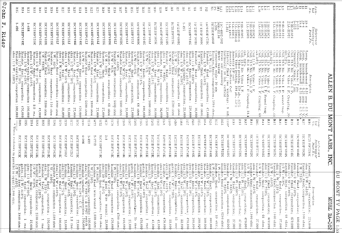 Clifton RA-102-B1; DuMont Labs, Allen B (ID = 730312) TV-Radio