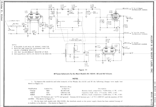 Clifton RA-102-B2; DuMont Labs, Allen B (ID = 730335) TV Radio