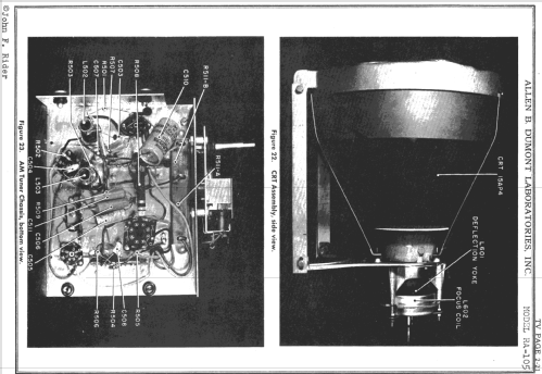 Colony RA-105; DuMont Labs, Allen B (ID = 729618) Televisore