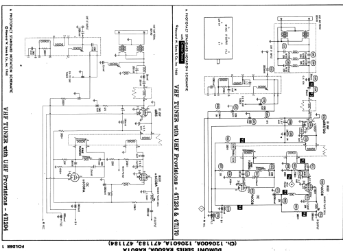 DeVille Ch= 120600A Ch=120601A; DuMont Labs, Allen B (ID = 526382) Televisore