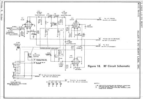 Devonshire RA-101B; DuMont Labs, Allen B (ID = 729350) TV-Radio