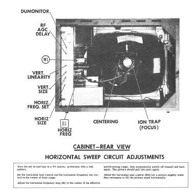 Dumont Ch= RA-370; DuMont Labs, Allen B (ID = 2407287) Television