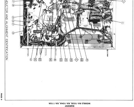 Fairfield RA-110A; DuMont Labs, Allen B (ID = 730241) TV-Radio