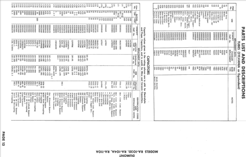 Fairfield RA-110A; DuMont Labs, Allen B (ID = 730254) TV Radio