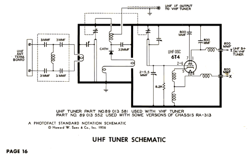 Hamilton Ch= RA312; DuMont Labs, Allen B (ID = 2692146) Televisore