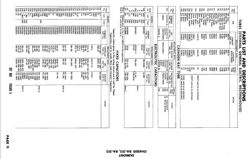 Hamilton Ch= RA312; DuMont Labs, Allen B (ID = 2692157) Television